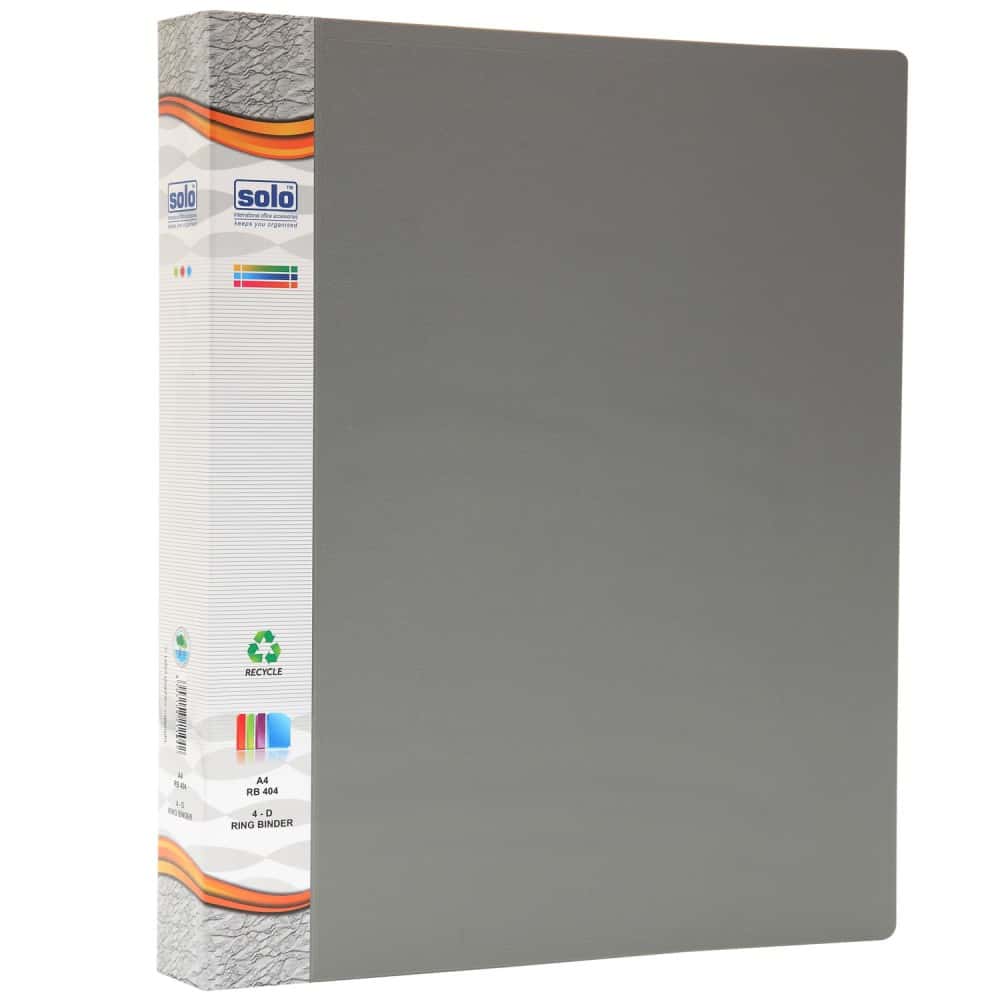 Solo Ring Binder-4d-Ring - A4 in bulk from India — Ant Mascot