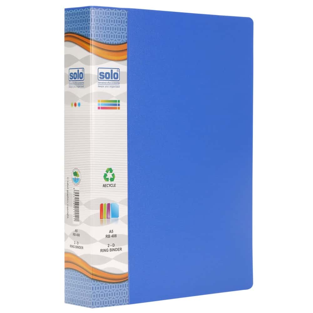 Solo Ring Binder 2D Ring - A5 in bulk from India — Ant Mascot