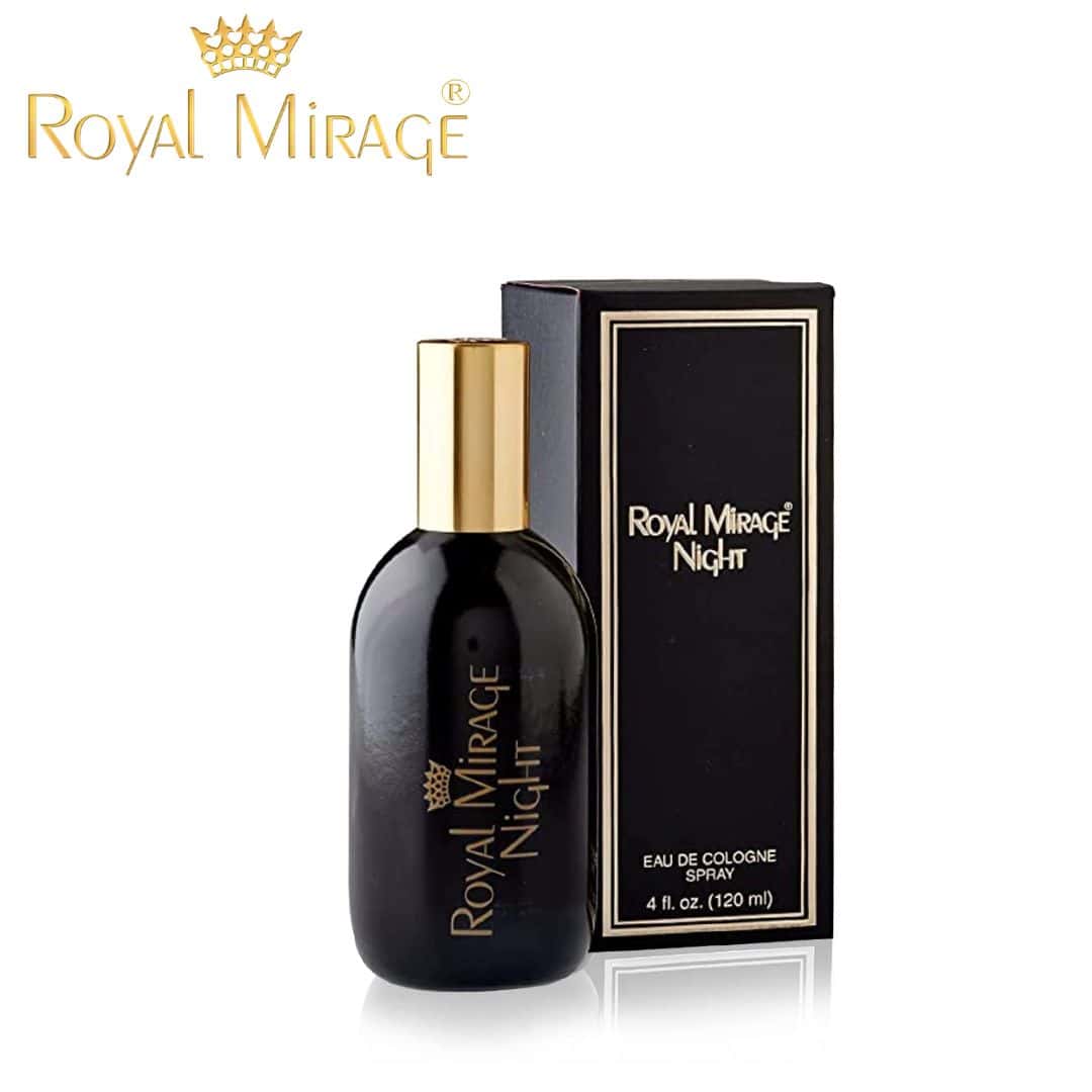 Royal Mirage Eau De Cologne Night Perfume Spray For Men 120ml in bulk from India — Ant Mascot