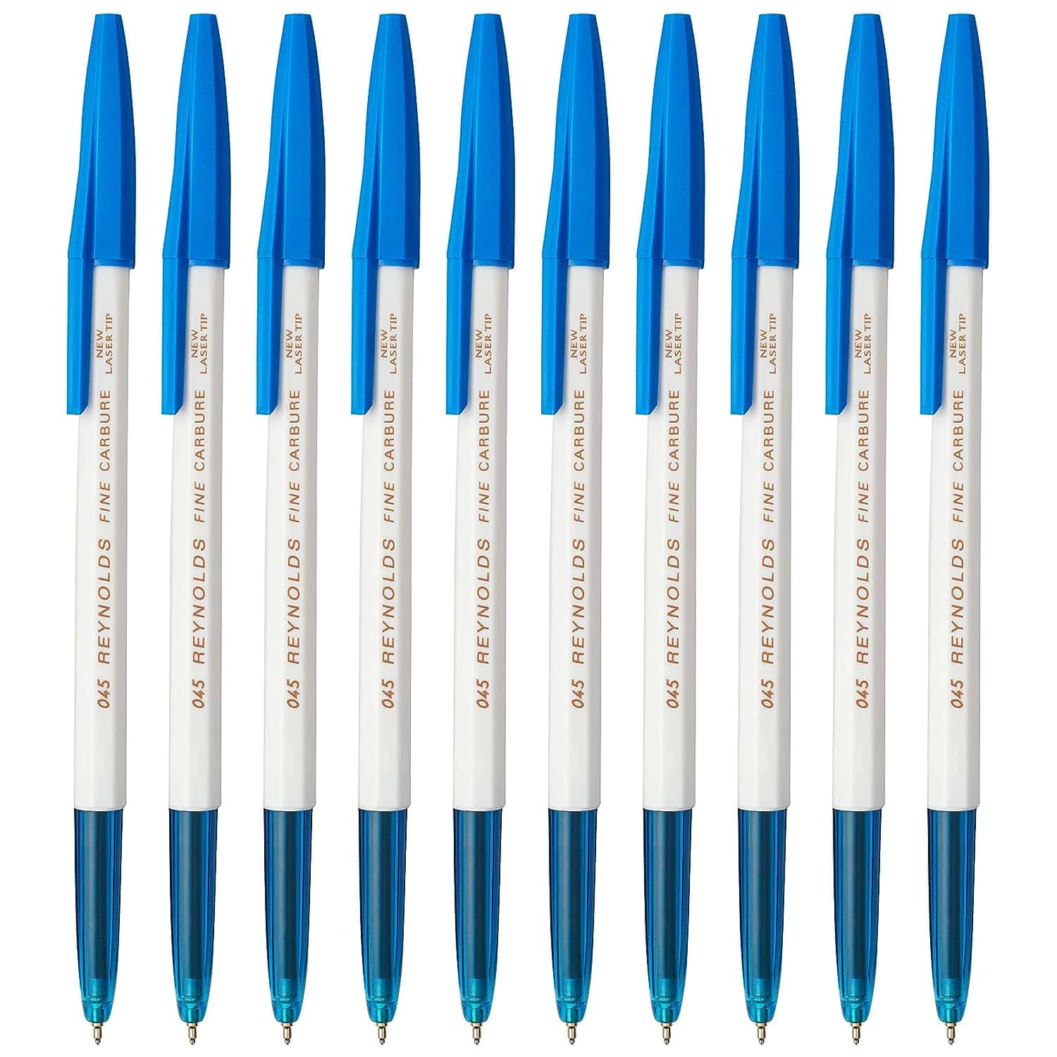 Reynolds 045 Ball Pen Blue Pack Of 10 in bulk from India — Ant Mascot