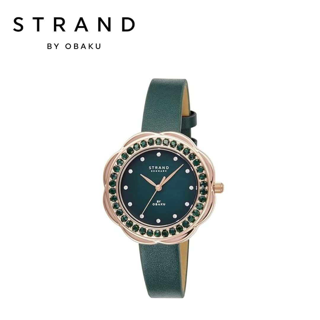 Strand By Obaku Cosmos Moss Analog Green Dial Women's Watch in bulk from India — Ant Mascot