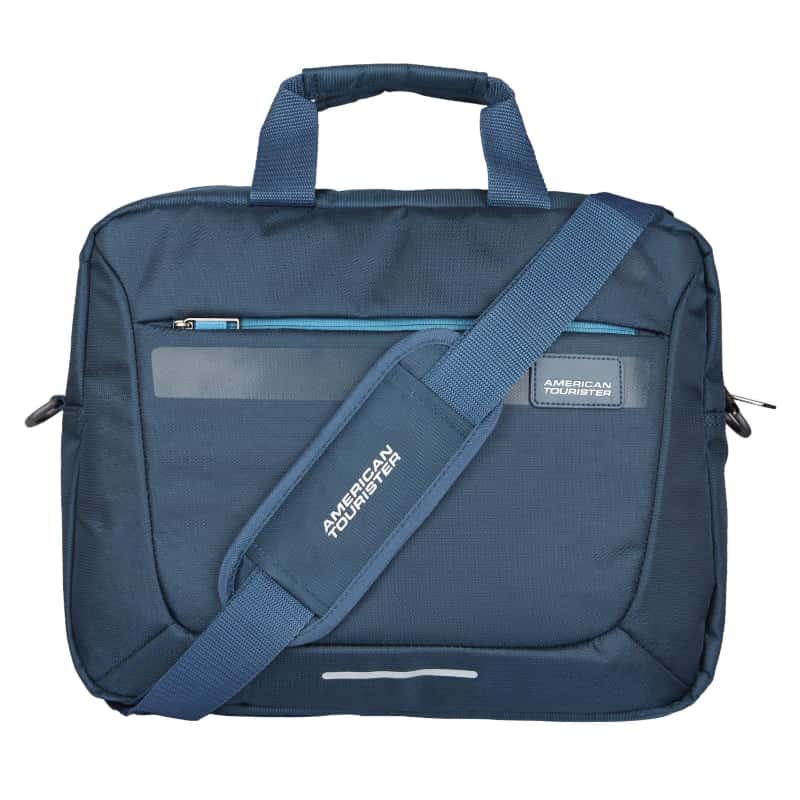 American Tourister Ripley Briefcase 1 � Navy (41 cm) in bulk from India — Ant Mascot
