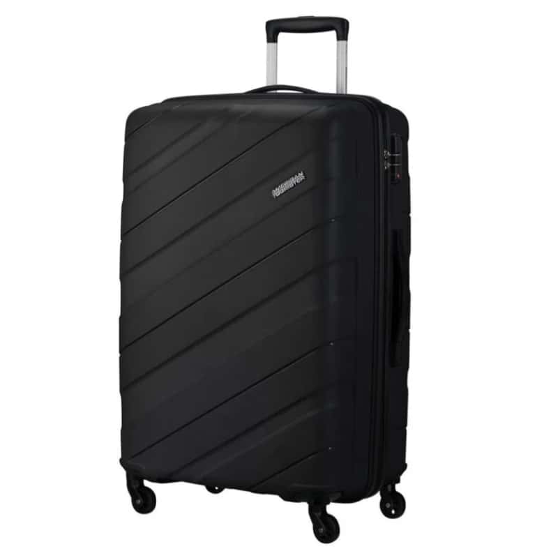 American Tourister Tuscon DZ Spinner � Black (67 cm) in bulk from India — Ant Mascot