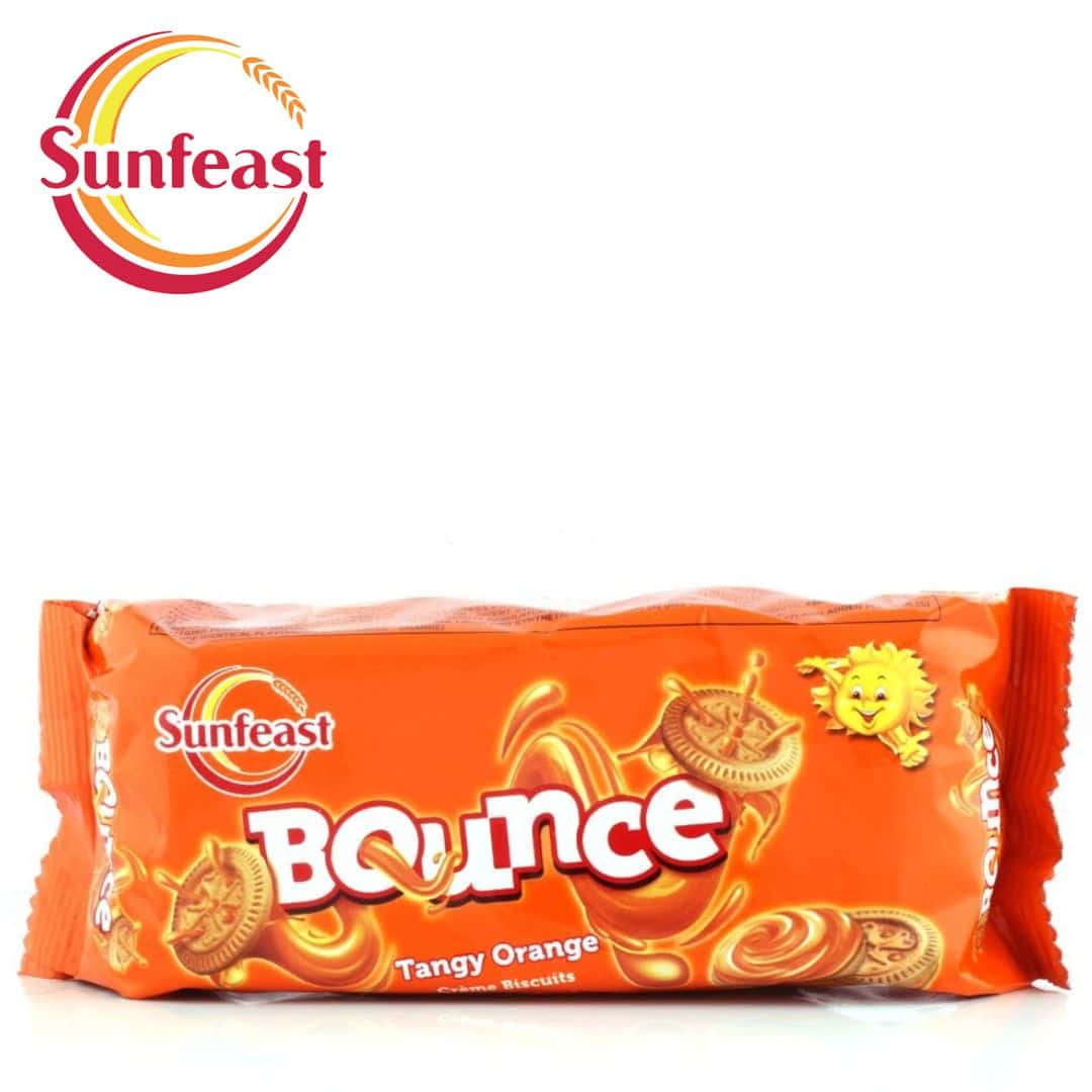 Sunfeast Bounce  TANGY ORANGE 84G in bulk from India — Ant Mascot