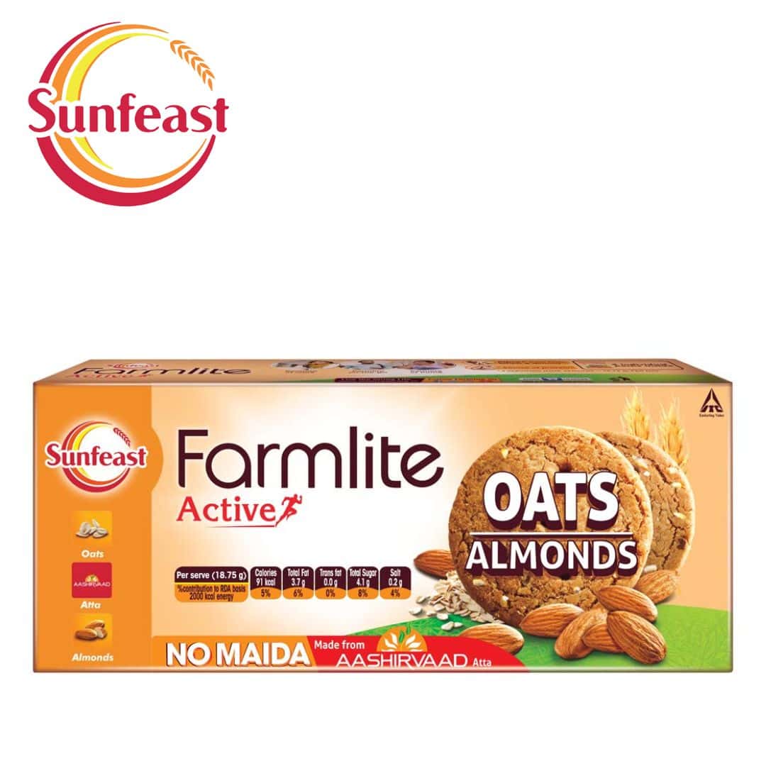 Sunfeast FARMLITE OATS & ALMONDS 75G in bulk from India — Ant Mascot