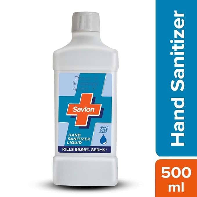 Savlon Hand Sanitizer Liquid Refill 500ml in bulk from India — Ant Mascot