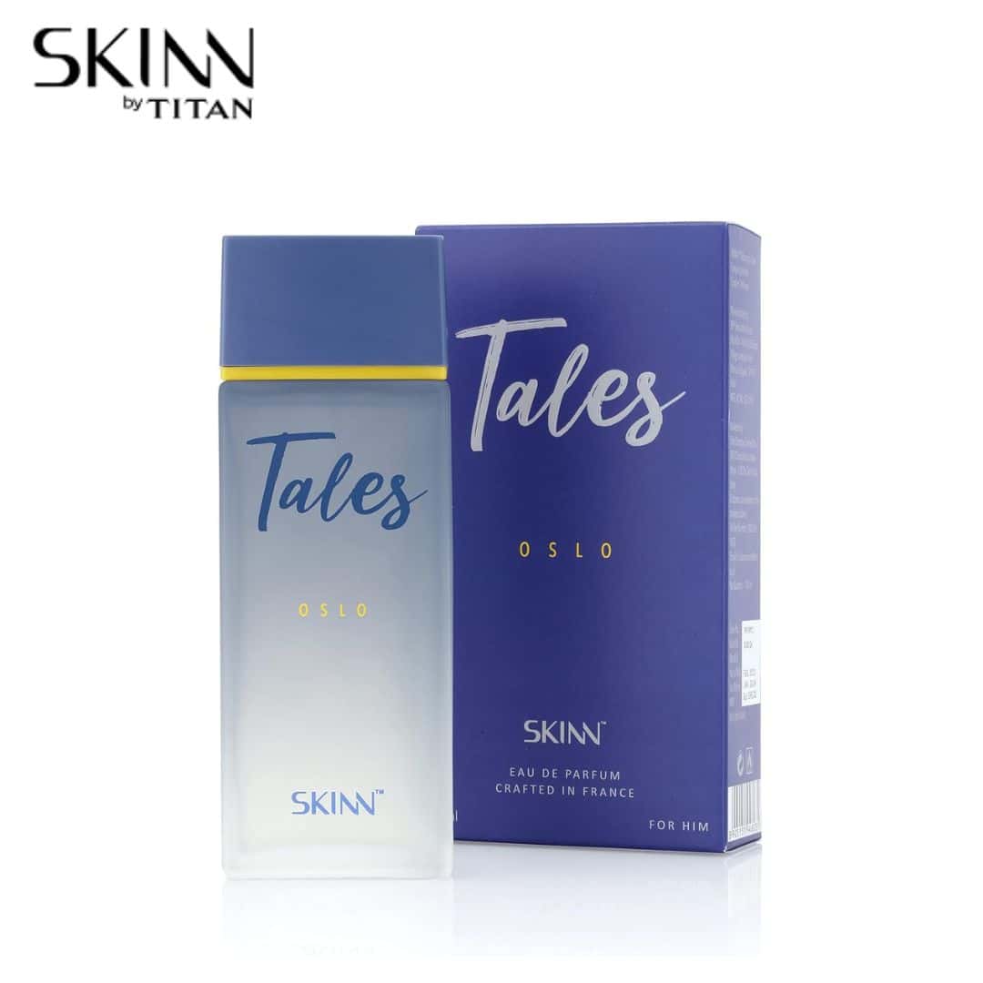 Skinn By Titan Tales Oslo Eau De Liquid Parfum For Men's 100 ml in bulk from India — Ant Mascot