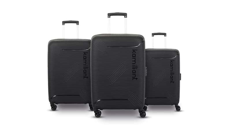 Kamiliant Nexus DW 3-Piece Luggage Set � Black (55/67/77 cm) in bulk from India — Ant Mascot