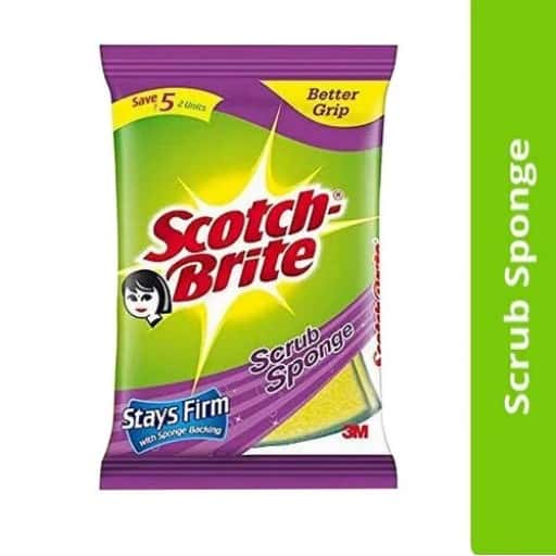 Scotch-Brite Scrub Sponge (Large) in bulk from India — Ant Mascot