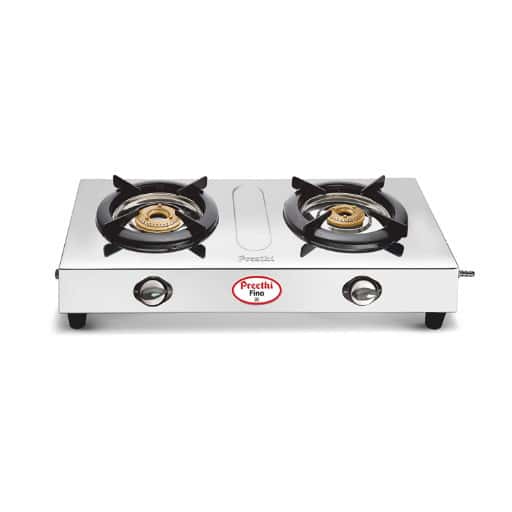 Preethi Fino Stainless Steel Open 2-Burner Gas Stove in bulk from India — Ant Mascot