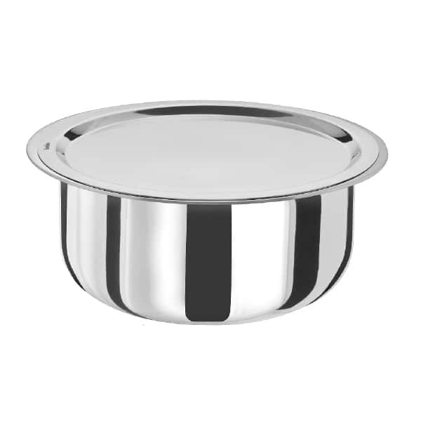 Hawkins 3L Stainless Steel Tope Metro Patila With SS Lid in bulk from India — Ant Mascot