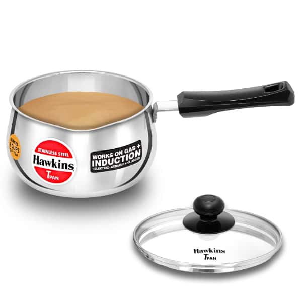 Hawkins 2 Litre Induction Sauce Pan with Lid in bulk from India — Ant Mascot