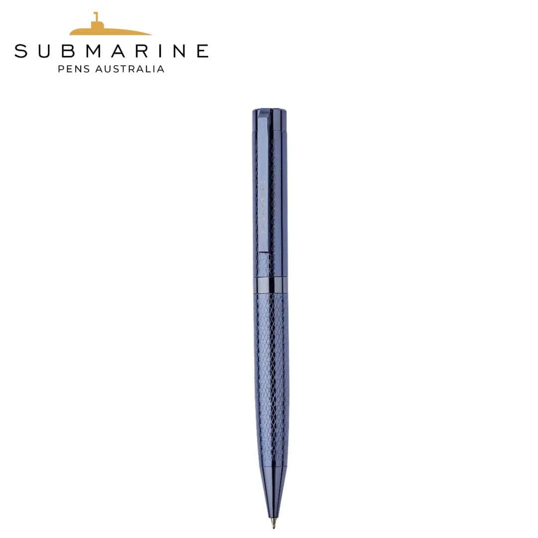 Submarine 1011 Blue Zigzag Ball Pen | Fun Writing in bulk from India — Ant Mascot