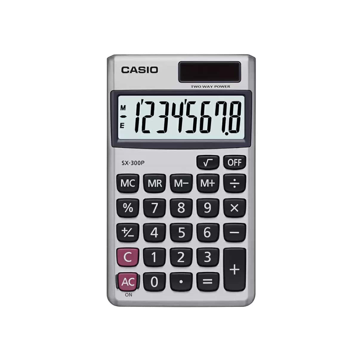 Casio SX-300P-W Portable Calculator with Metallic faceplate in bulk from India — Ant Mascot