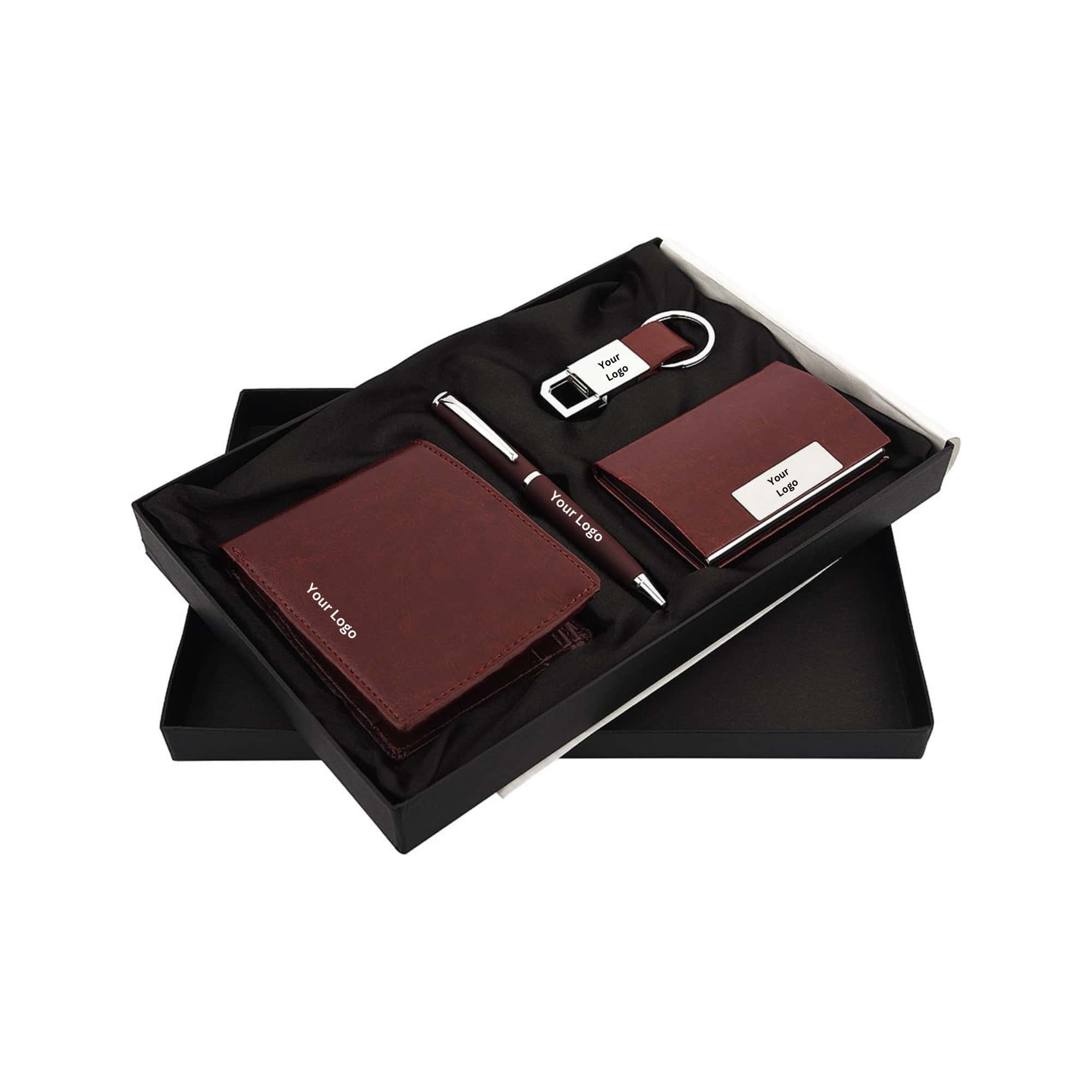 Classic Wallet, Keychain, Pen & Cardholder Set in bulk from India — Ant Mascot