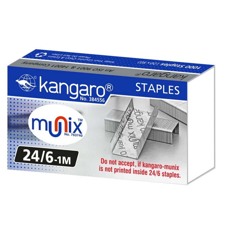 Kangaro Staples Pin 24/6 1M in bulk from India — Ant Mascot
