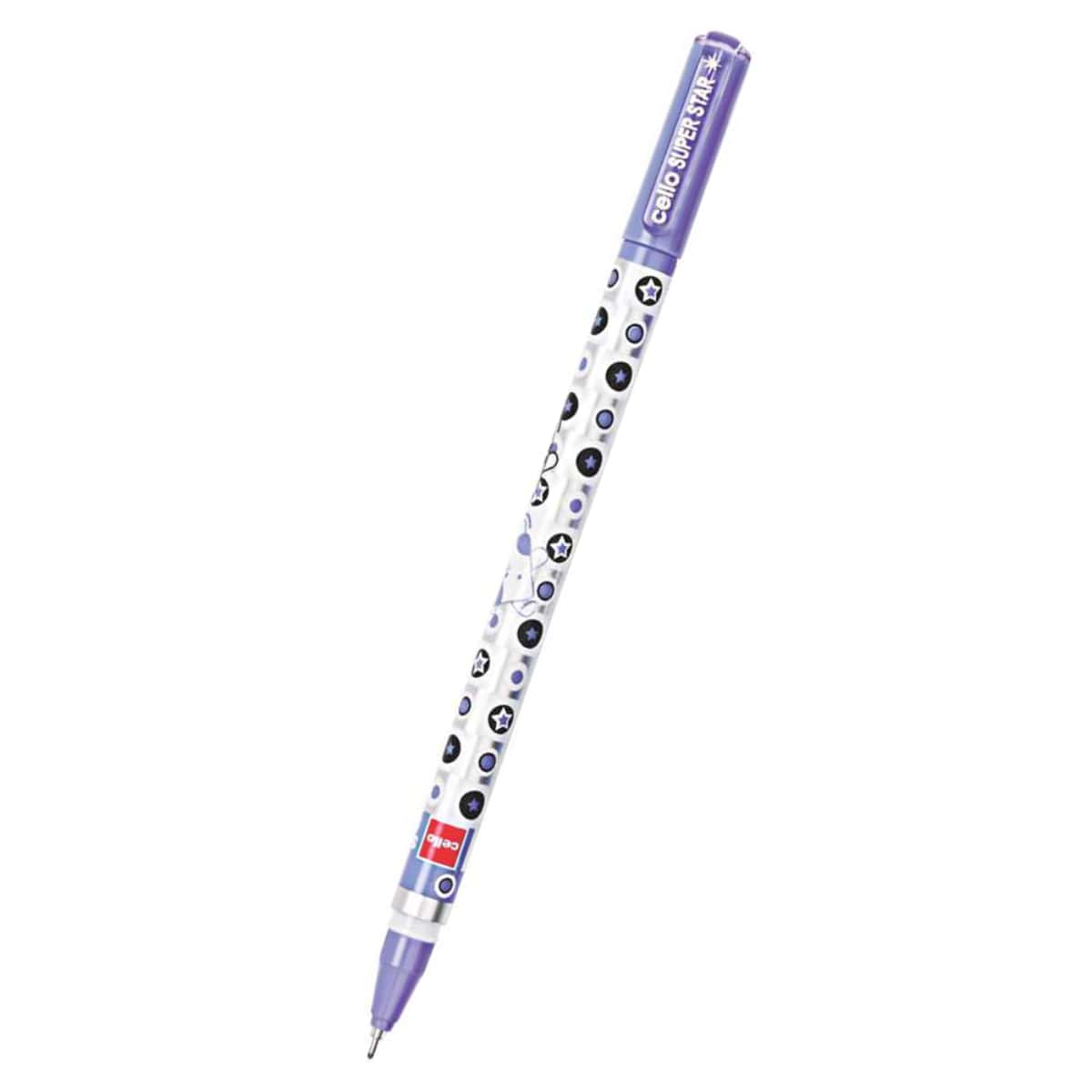 Cello Superstar Gel Pen Pack of 5 Blue in bulk from India — Ant Mascot