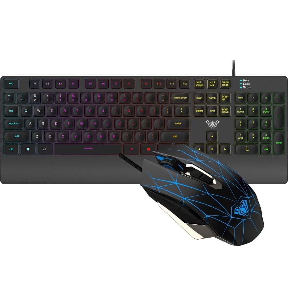 Aula Wired Combo mouse and keyboard in bulk from India — Ant Mascot