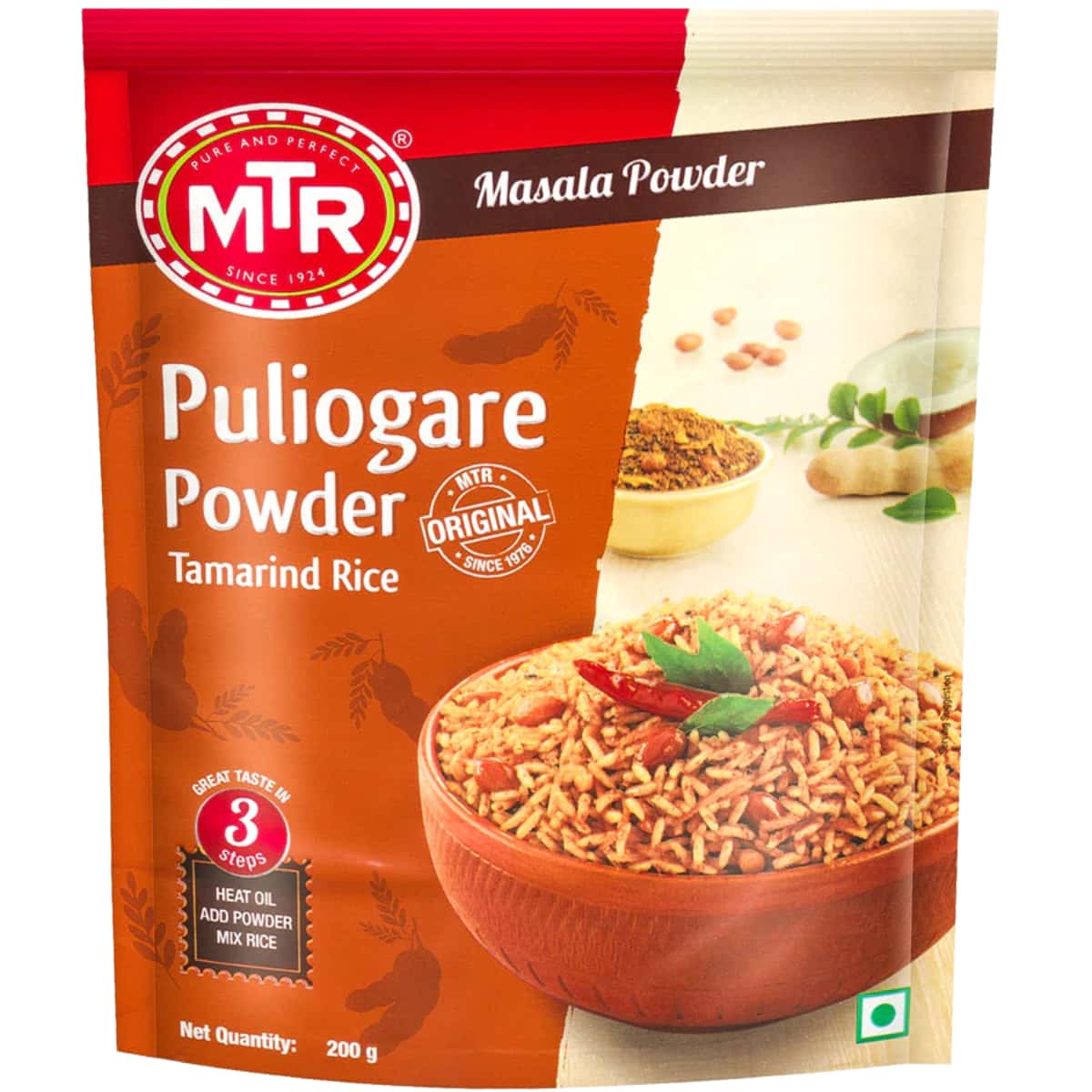 MTR Spice Puliyogare Powder 200g in bulk from India — Ant Mascot