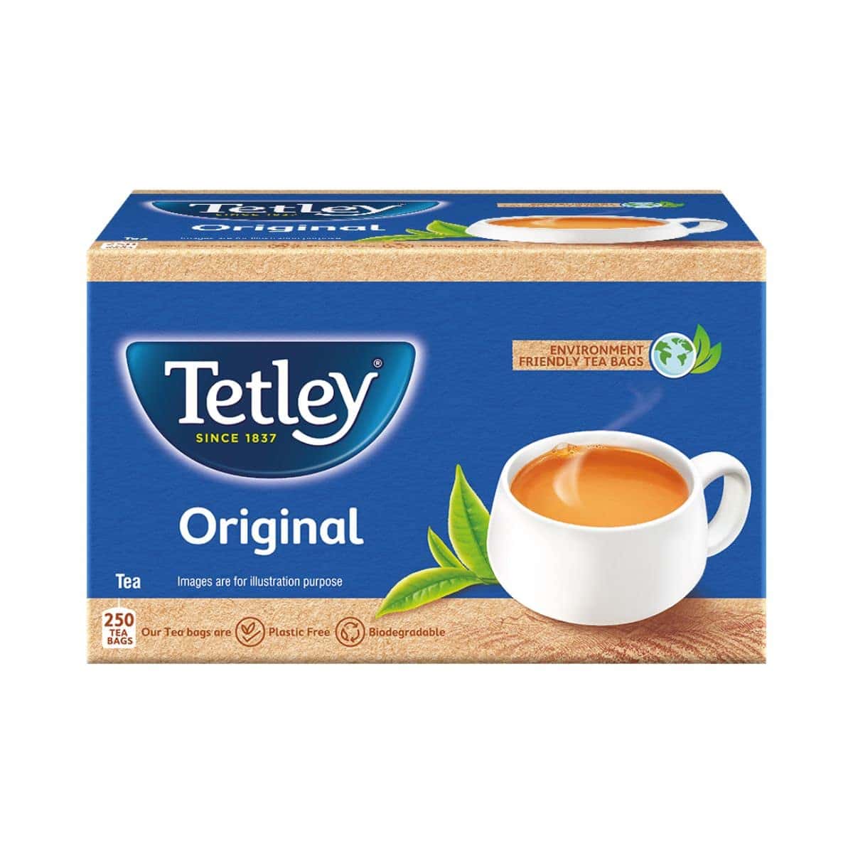 Tetley Black Tea 250's Bags in bulk from India — Ant Mascot