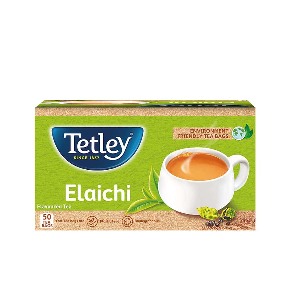 Tetley Flavour Tea 50's Bags Elachi in bulk from India — Ant Mascot