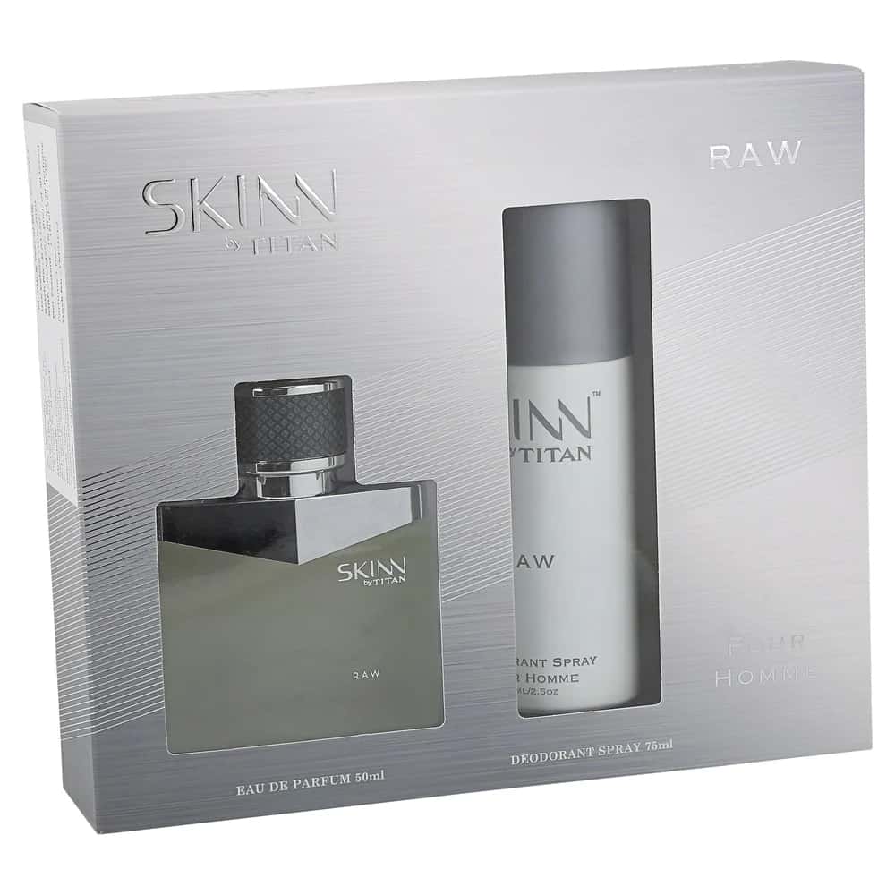 Titan Skinn Raw& Selecta 50Ml Giftset in bulk from India — Ant Mascot