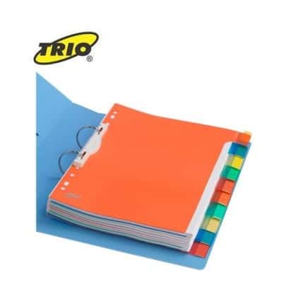 Trio P.P.Seperators 10 Parts With Index Tabs in bulk from India — Ant Mascot