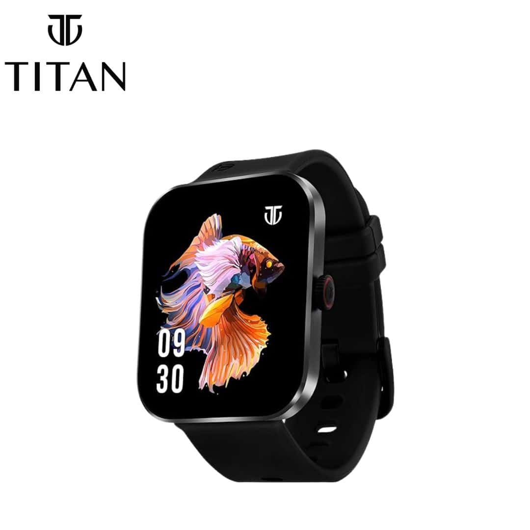 Titan Talk S with 1.78" AMOLED Display Black in bulk from India — Ant Mascot