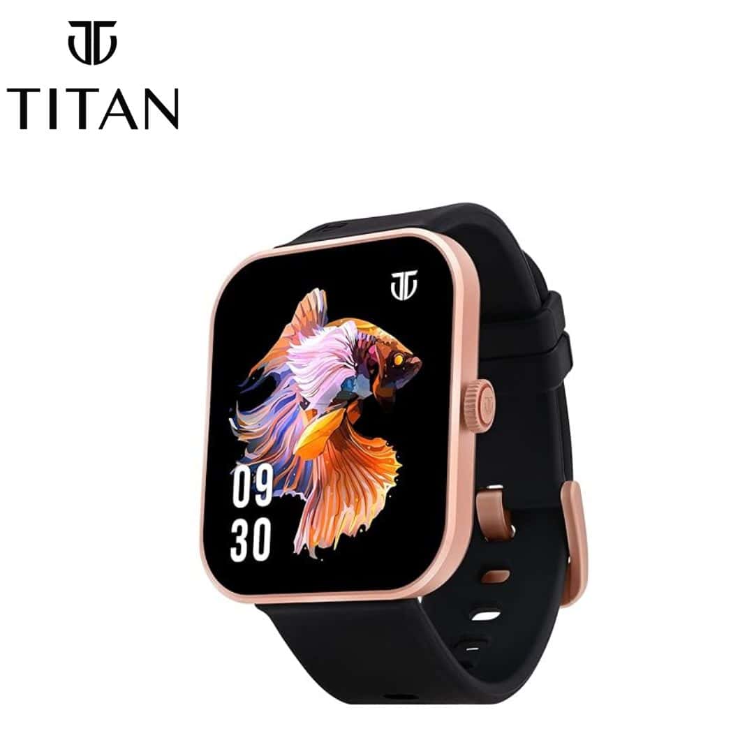 Titan Talk S with 1.78" AMOLED Display Gold in bulk from India — Ant Mascot
