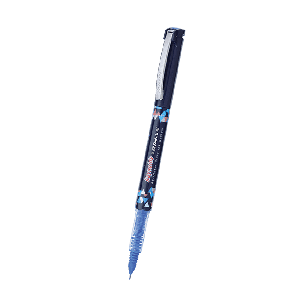 Reynolds Trimax Roller Pen Blue in bulk from India — Ant Mascot