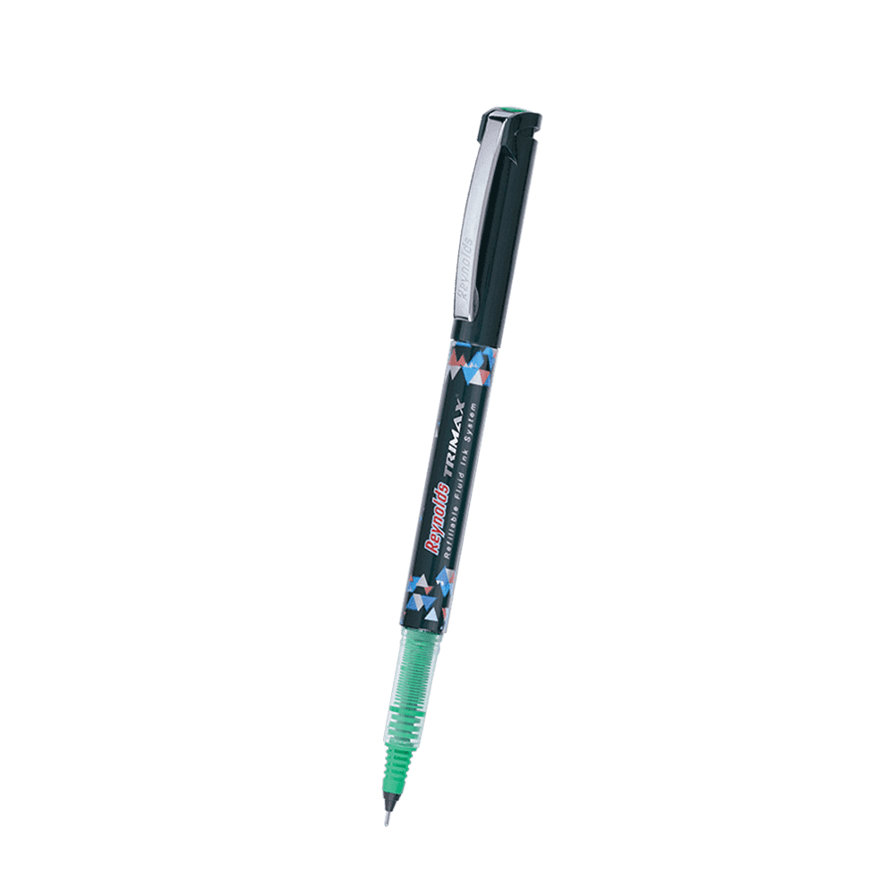 Reynolds Trimax Roller Pen Green in bulk from India — Ant Mascot