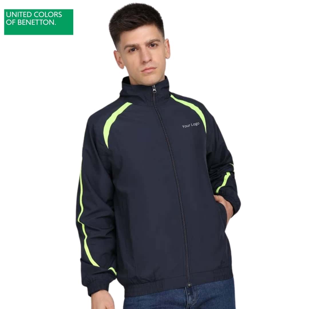 United Colors of Benetton Blue Track Upper Jacket in bulk from India — Ant Mascot