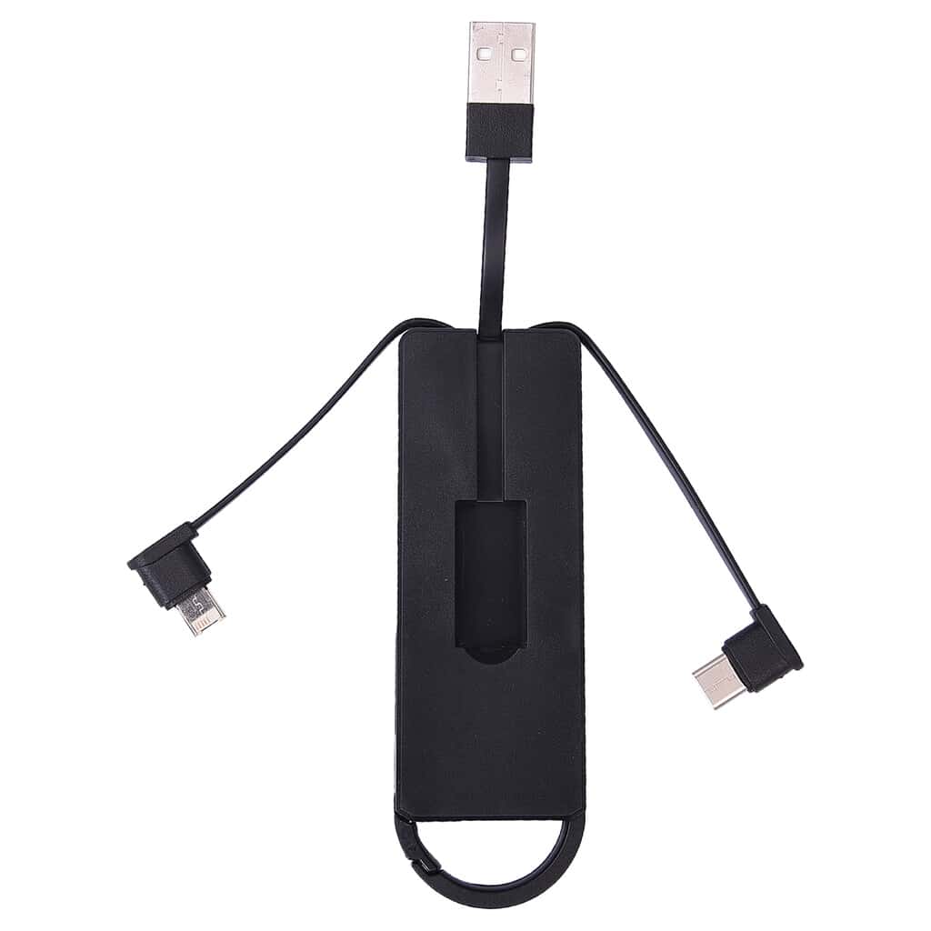 Urban Gear Clip N Chrg 3-in-1 Charging Cable with Carabner in bulk from India — Ant Mascot