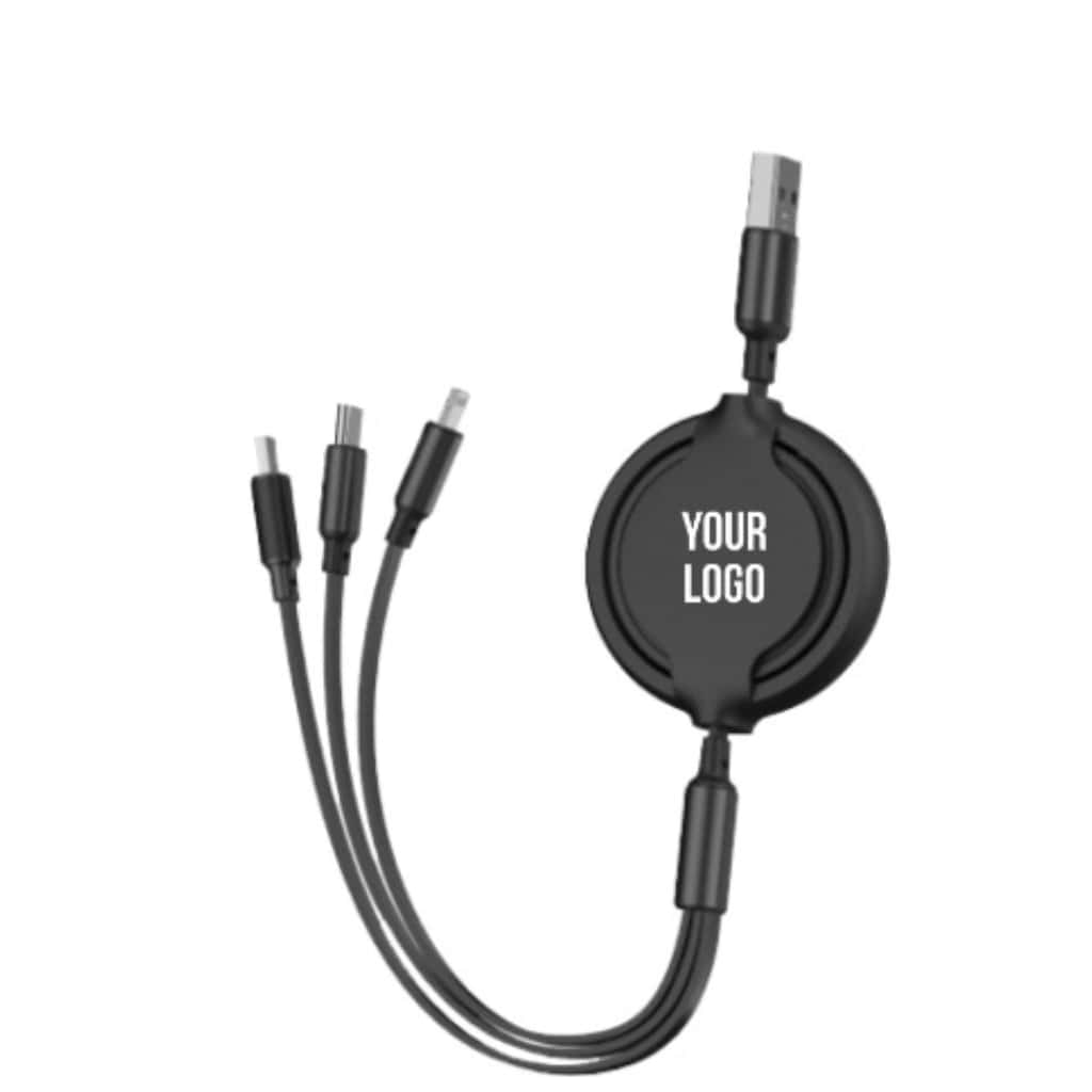 Urban Gear Yoyo Pro 3-in-1 Charging Retracting Cable in bulk from India — Ant Mascot
