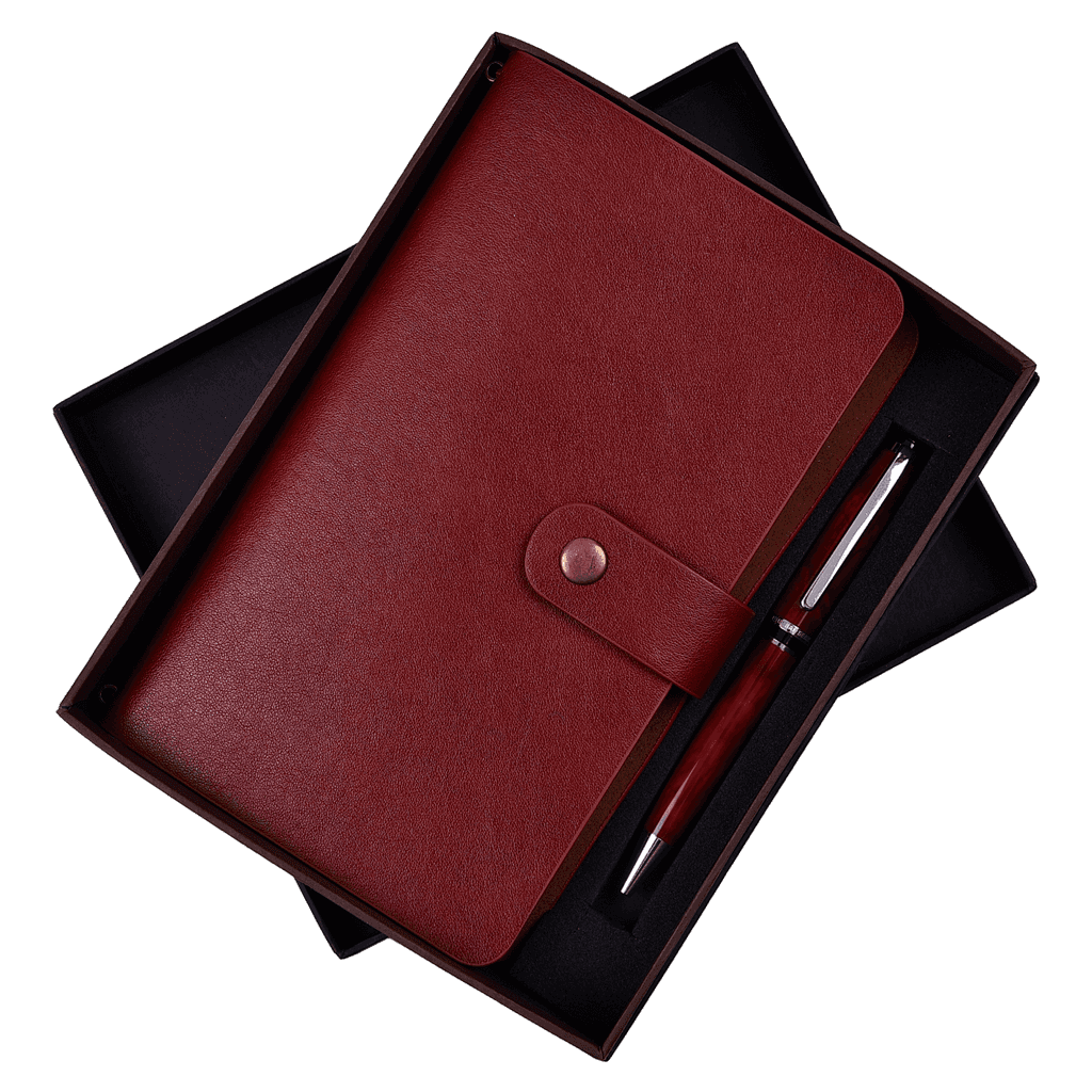 Urban Gear Traveller 2.0 Book + Turin Pen 2in1 Vintage Notebook + Pen Gift Set in bulk from India — Ant Mascot