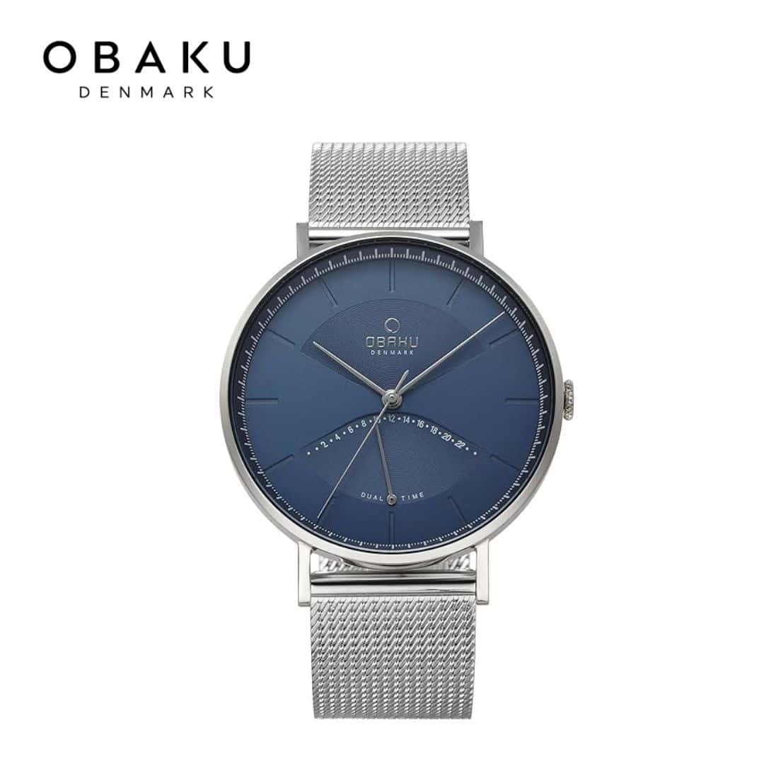 Obaku Elm Cyan Men Watch - V213GUCLMC in bulk from India — Ant Mascot