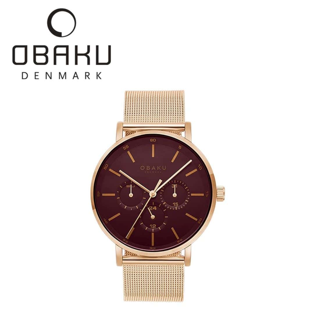Obaku Ege Ruby Men Watch - V246GMVDMV in bulk from India — Ant Mascot