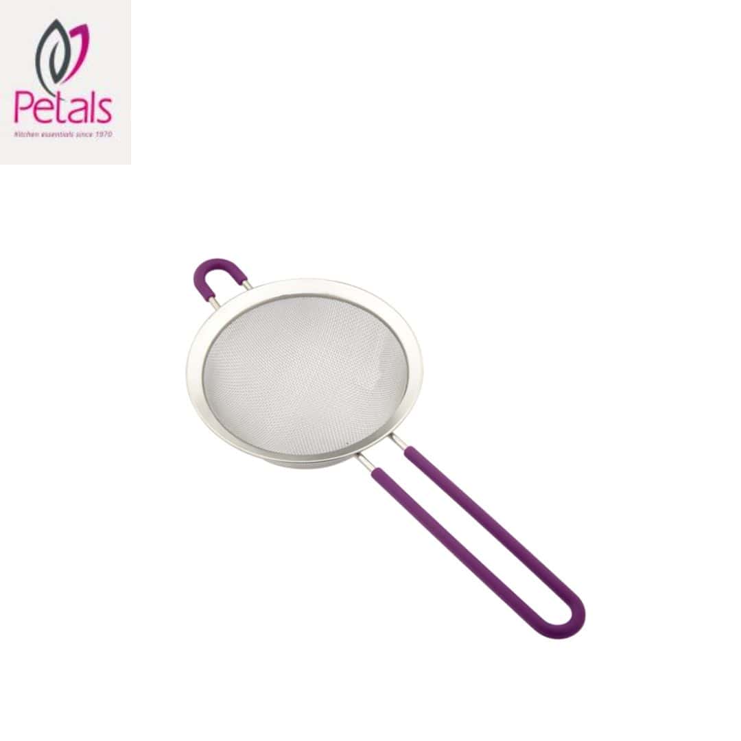 Petals Vibrance Juice Strainer 14Cm in bulk from India — Ant Mascot
