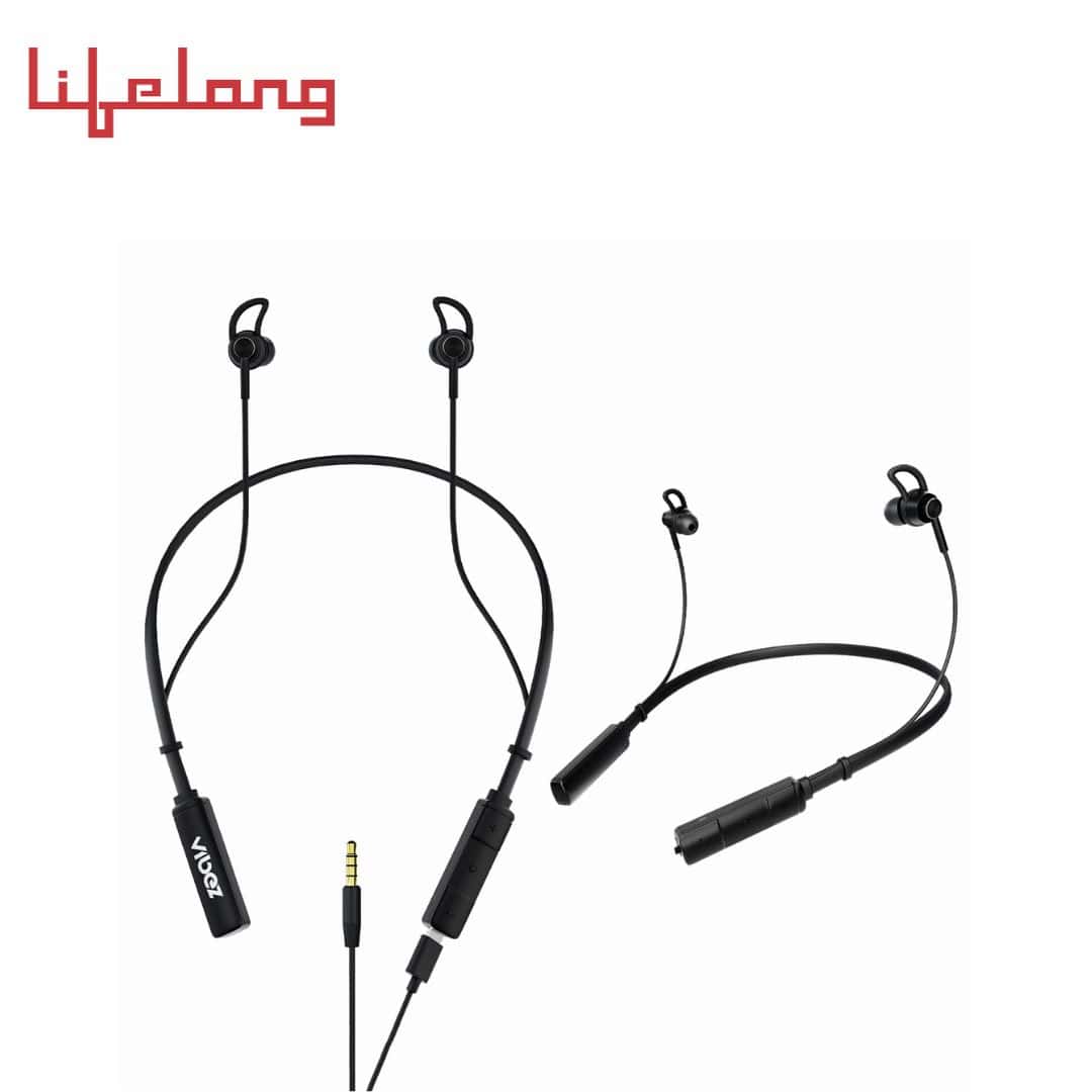 Vibez by Lifelong 2-in-1 Wireless & Wired Earphones in bulk from India — Ant Mascot