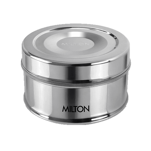 Milton Steel Snack Large Tiffin Box in bulk from India — Ant Mascot