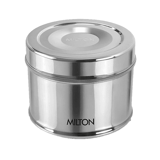 Milton Steel Snack Medium Tiffin Box in bulk from India — Ant Mascot