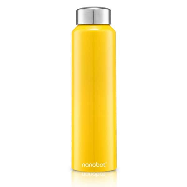 Nanobot Nero 1000Ml Yellow Water Bottle in bulk from India — Ant Mascot