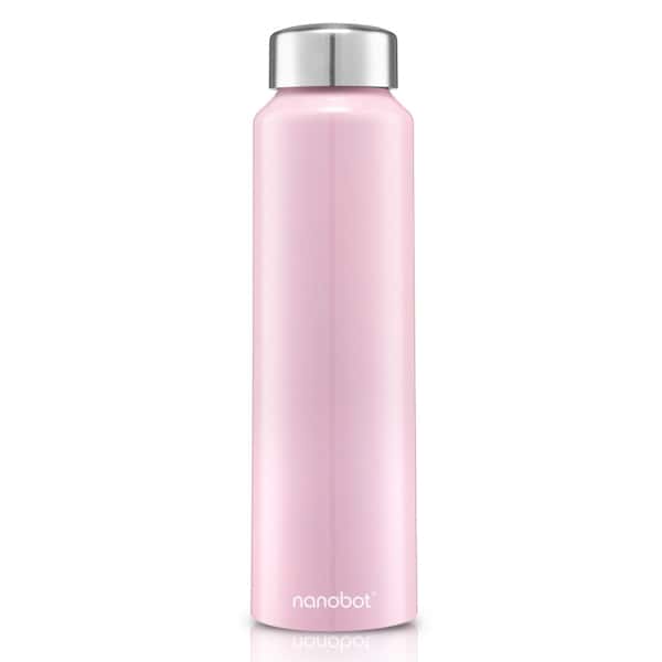 Nanobot Nero Tranzy 1000 Ml Pink Water Bottle in bulk from India — Ant Mascot