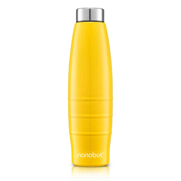 Nanobot Vyoma 750Ml Yellow Water Bottle in bulk from India — Ant Mascot