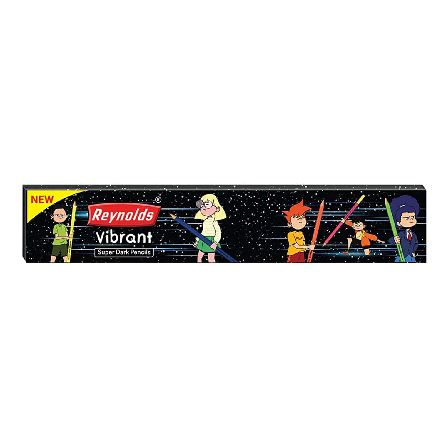 Reynolds Vibrant Super Dark Pencil Pack Of 10 in bulk from India — Ant Mascot