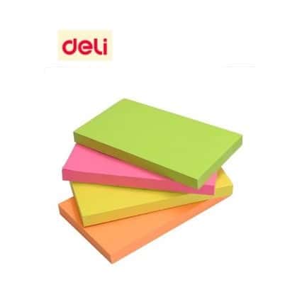 Deli Neon Sticky Notes 100 Sheets 3''X5'' in bulk from India — Ant Mascot