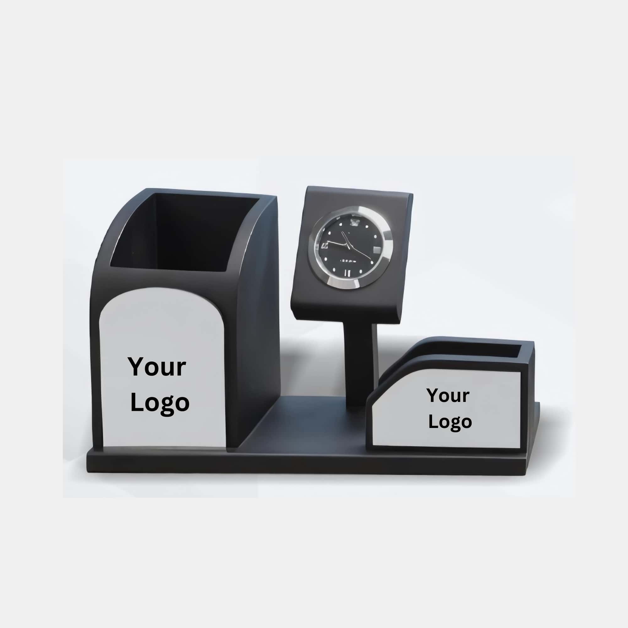 Black Desk Organizer with Pen Holders in bulk from India — Ant Mascot