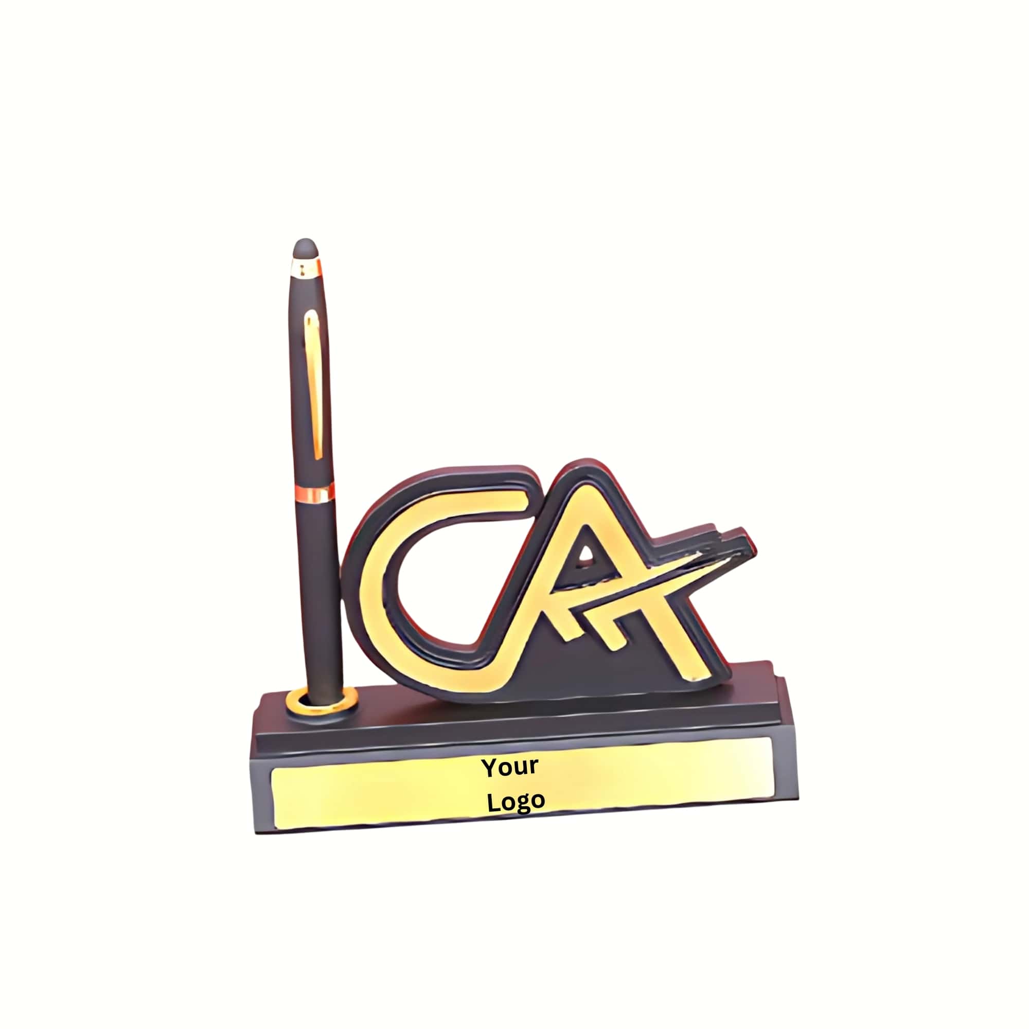 CA-Themed Desk Organizer with Pen Holder in bulk from India — Ant Mascot