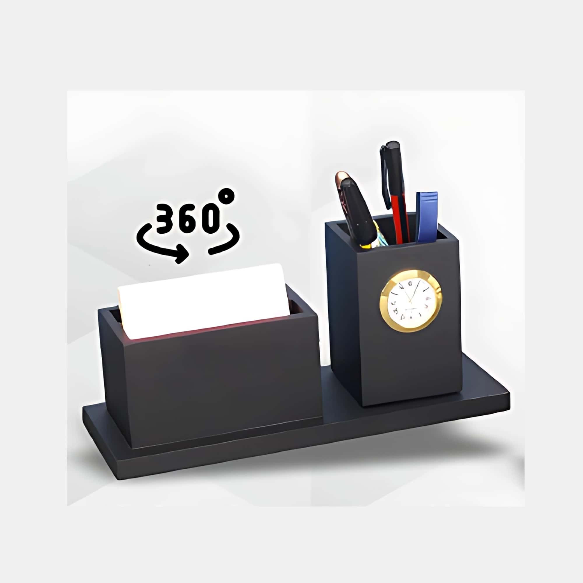 Desk Organizer with Rotating Pen Holder in bulk from India — Ant Mascot