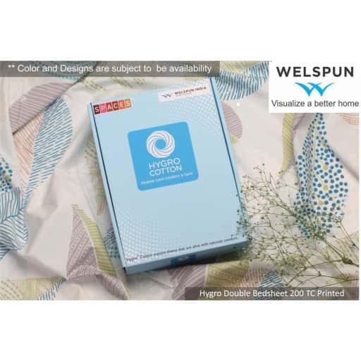 Welspun Wel007 Hygro Double Bedsheet 200 Tc Printed in bulk from India — Ant Mascot